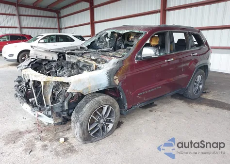 2018 Jeep Grand Cherokee Limited 4X2 z USA, uszkodzony, nr VIN 1C4RJEBG9JC274891